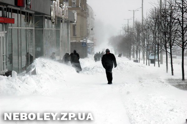 По состоянию на 9 февраля от морозов пострадало 242 жителя Запорожья