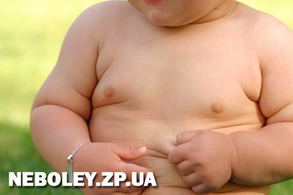 Запорожские дети страдают от ожирения